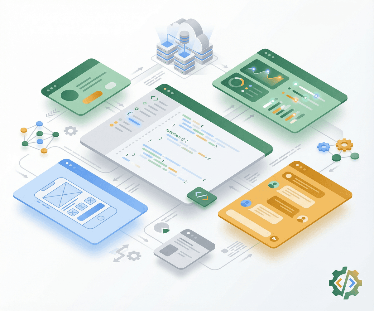 KodexApps development ecosystem illustration